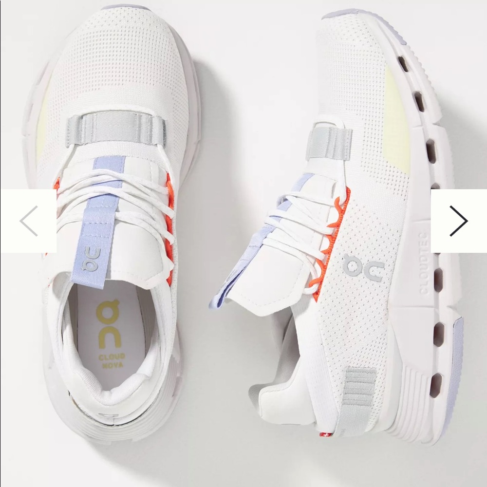 On cloudnova new womens running shoe size 7